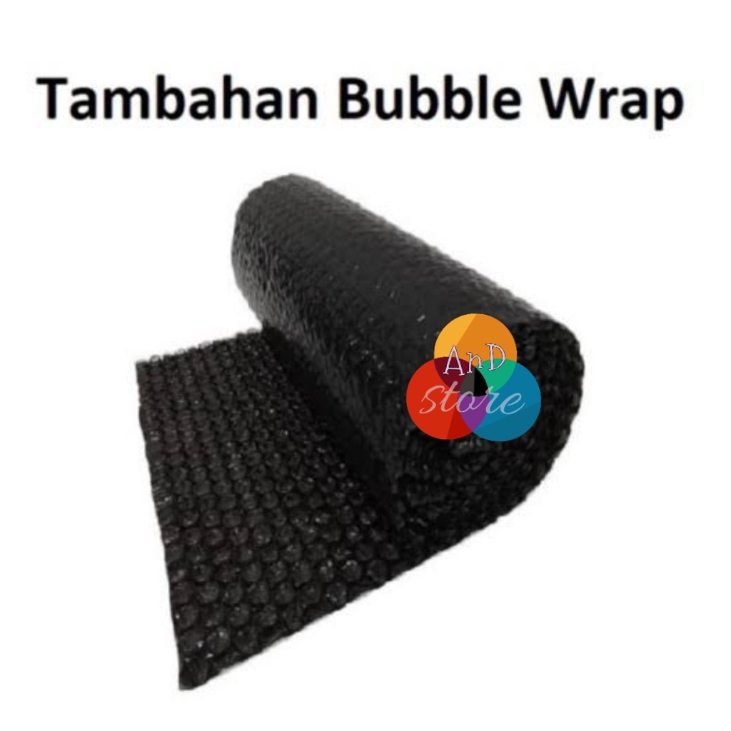 

Packing tambahan buble wrap