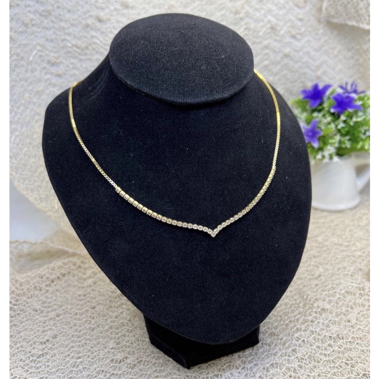 KALUNG AUREL SERUT LOTUS GOLD KADAR 375/8K EMAS