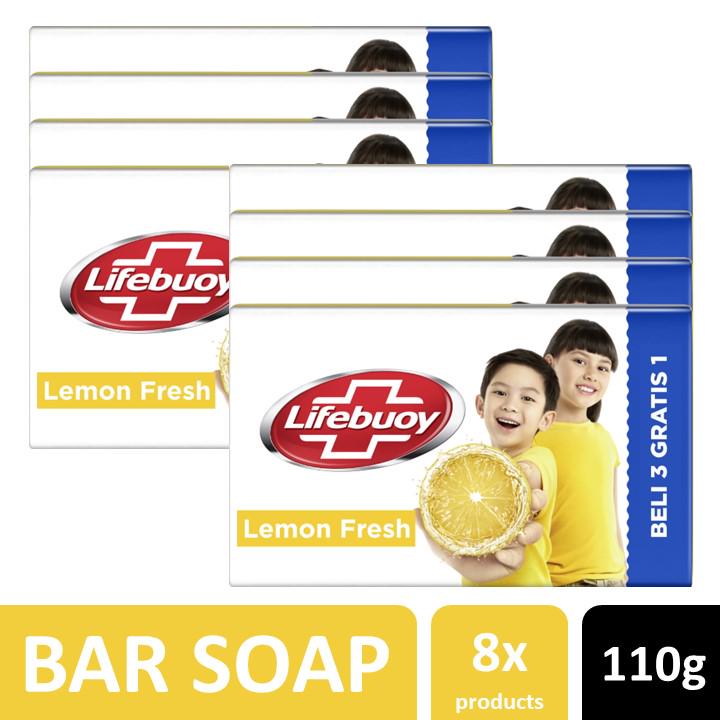Promo Harga LIFEBUOY Bar Soap Lemon Fresh 110 gr - Shopee