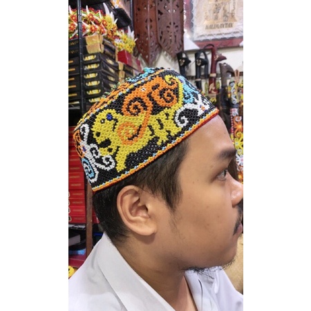 TOPI DAYAK FULL MANIK