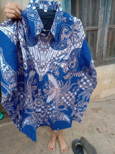 Nayaka Kemeja Batik Pria Full Furing Bahan Katun Sragenan By Kanaya