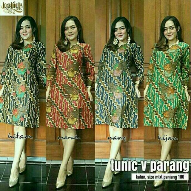 Tunik V warna