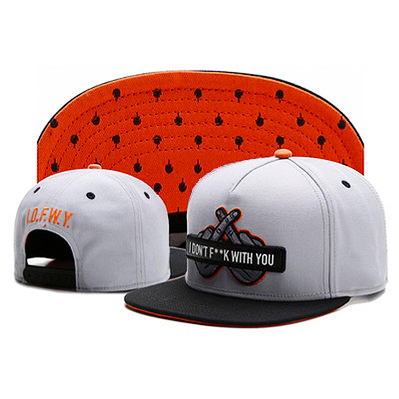 Topi Baseball Snapback Motif Bordir Jari Gaya Hip Hop Untuk Olahraga Outdoor