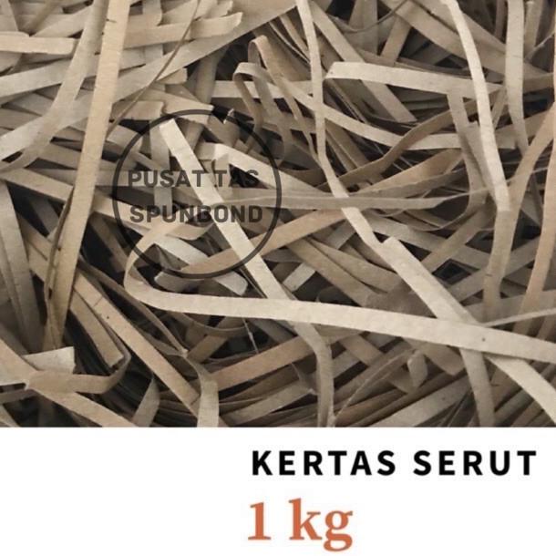 

➶ Kertas Serut 1 Kg / Kertas Cacah / Shredded Paper / Kertas Suwir Packing / Kertas Coklat Serut ✧