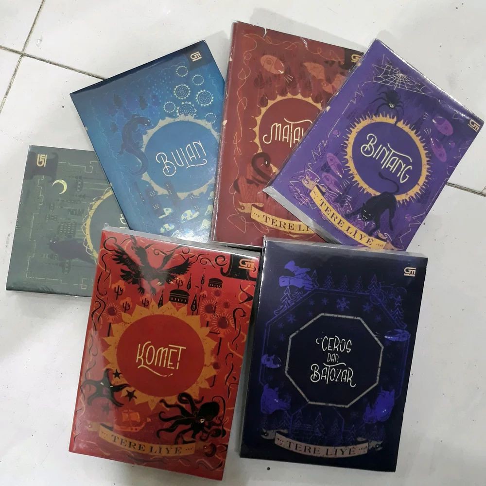 Jual PAKET 6 BUKU NOVEL - BUMI BULAN MATAHARI BINTANG CEROS DAN BATOZAR ...