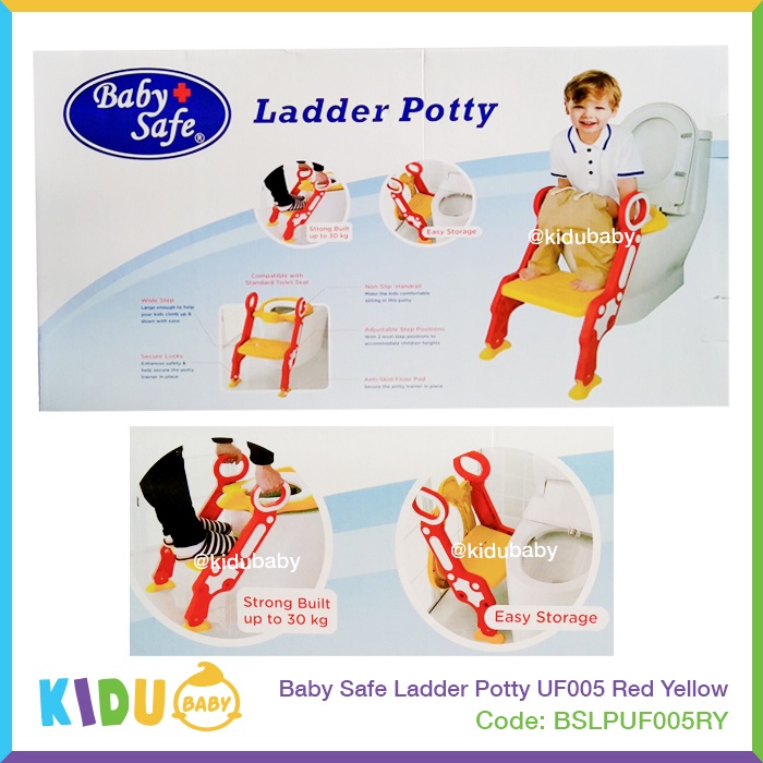 Baby Safe Ladder Potty UF005 Tempat Belajar Buang Air Anak Kidu Baby