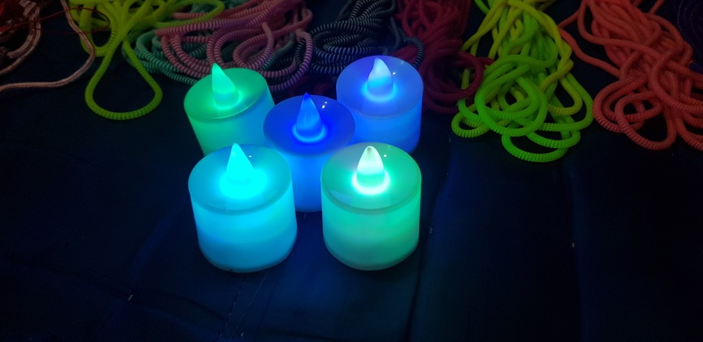 Lilin Elektrik Mini Led Candles Valentine Natal Christmas Lampu Light / Lilin Led