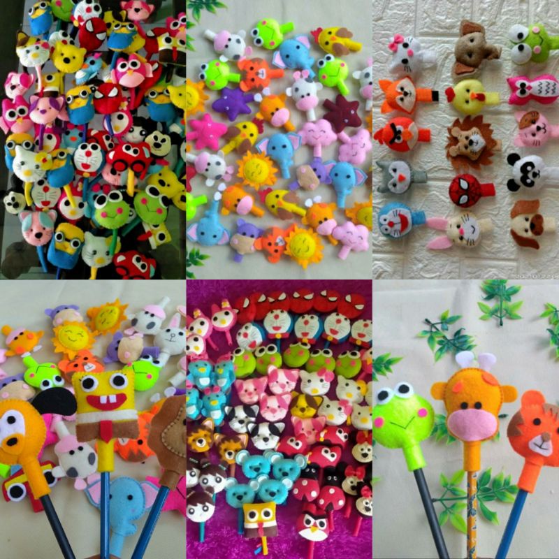 

HIASAN PENSIL DARI FLANEL | HIASAN PENSIL KARAKTER