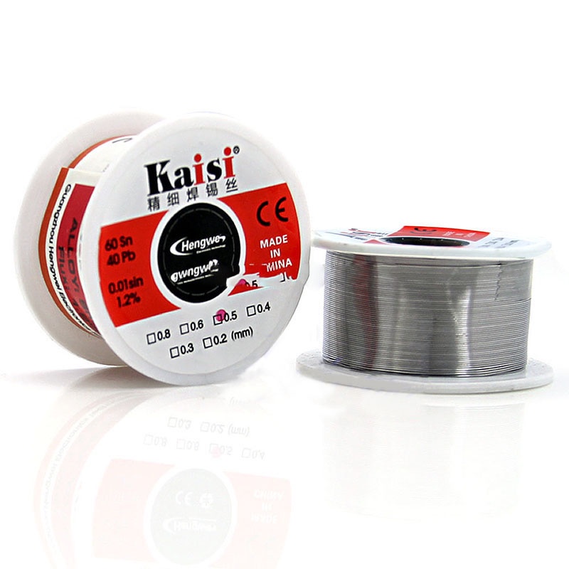 Kawat Timah Solder 5G Sn60/Pb40 0.4mm