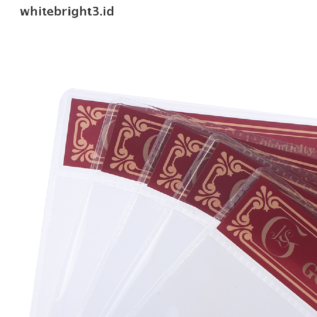 (whitebright3.id) 1pc Uang Kertas COA Normal Gold Foil Bahan Plastik PVC