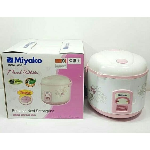 Magic Com Miyako MCM638 1.8 Liter - Rice Cooker Miyako MCM638 1.8 Liter 3in1