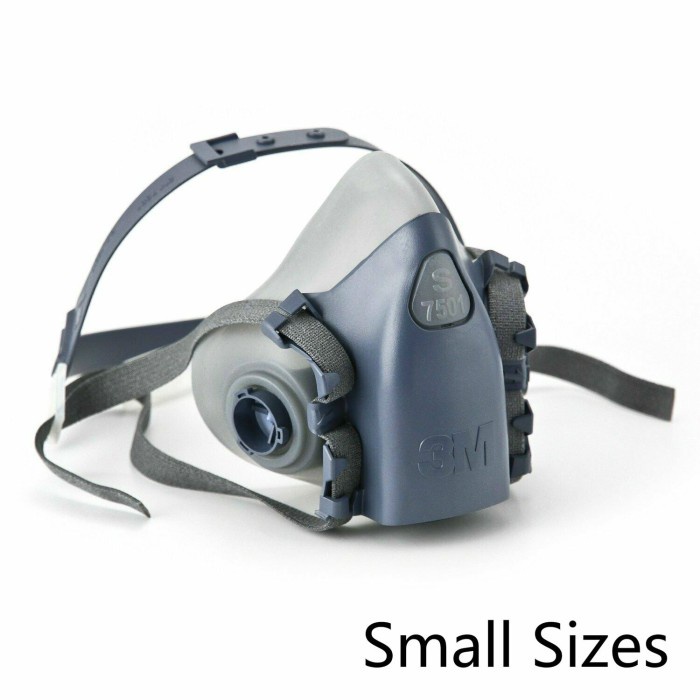 Respirator Masker 3M 7501 Original / 3M Half Face Respirator