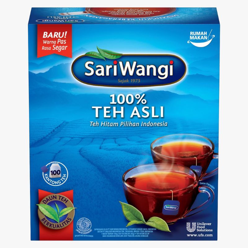 

Sariwangi Teh Asli Sachet 100 X1.85G