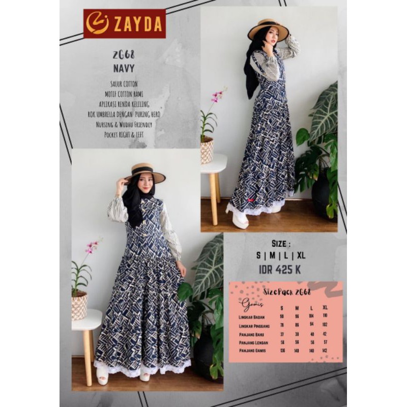 GAMIS ZAYDA ZG 68 ORI