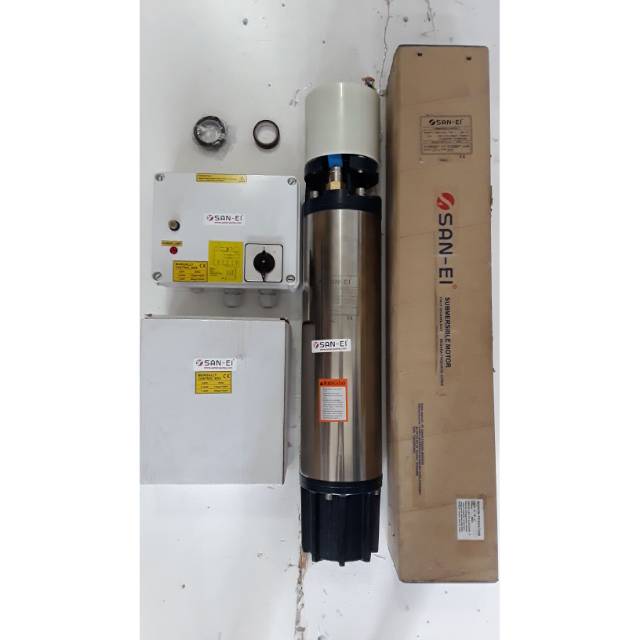Motor Pompa Air Submersible 6 Dim 7.5 HP 220 Volt SAN-EI
