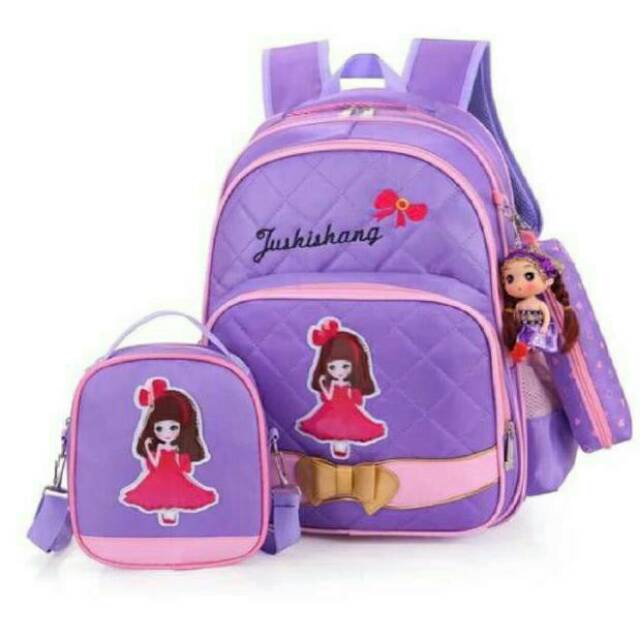 Promo!!Tas kids sekolah/ransel anak set TK SD PAUD