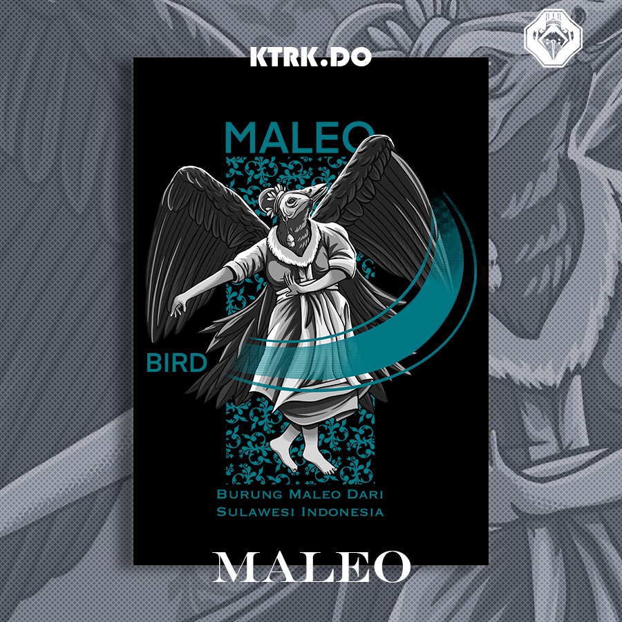 KTRK.DO SULAWESI MALEO TSHIRT
