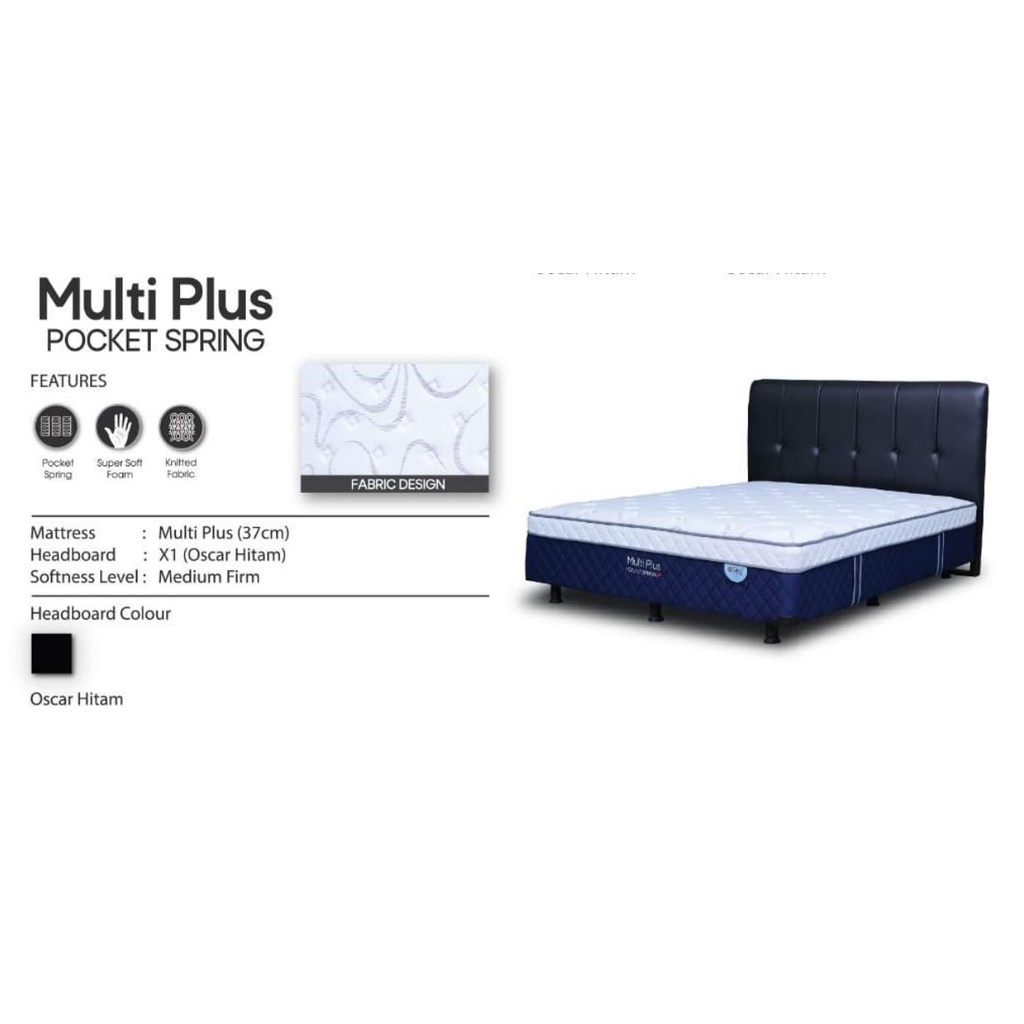 Kasur springbed central multibed plus pocket