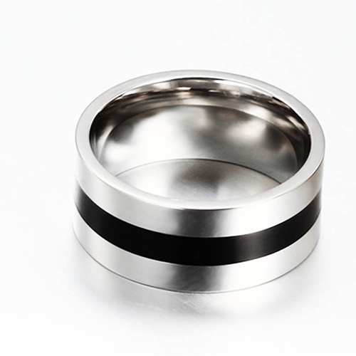 Hu Hu Hu Hu Hu Alat Bantu Pasang Kacamata♡ Cincin Bahan Stainless Steel Untuk Pria Dan Wanita