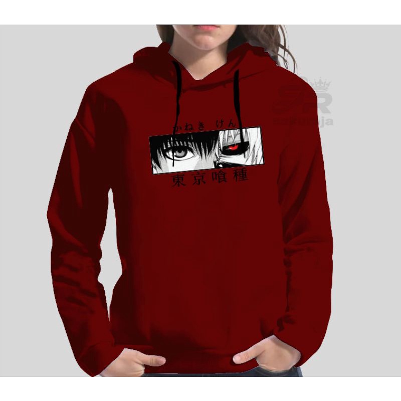 sweater Hoodie wanita ABG/anime kaneki/model kekinian/bisa COD