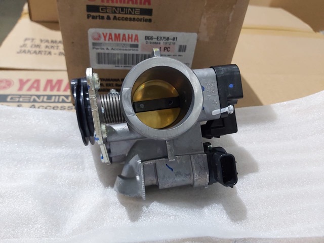 THROTTLE BODY XMAX X MAX ORI / THROTEL THROTLE BODY BODI XMAX ASLI ORI YAMAHA BG6 E3750 03