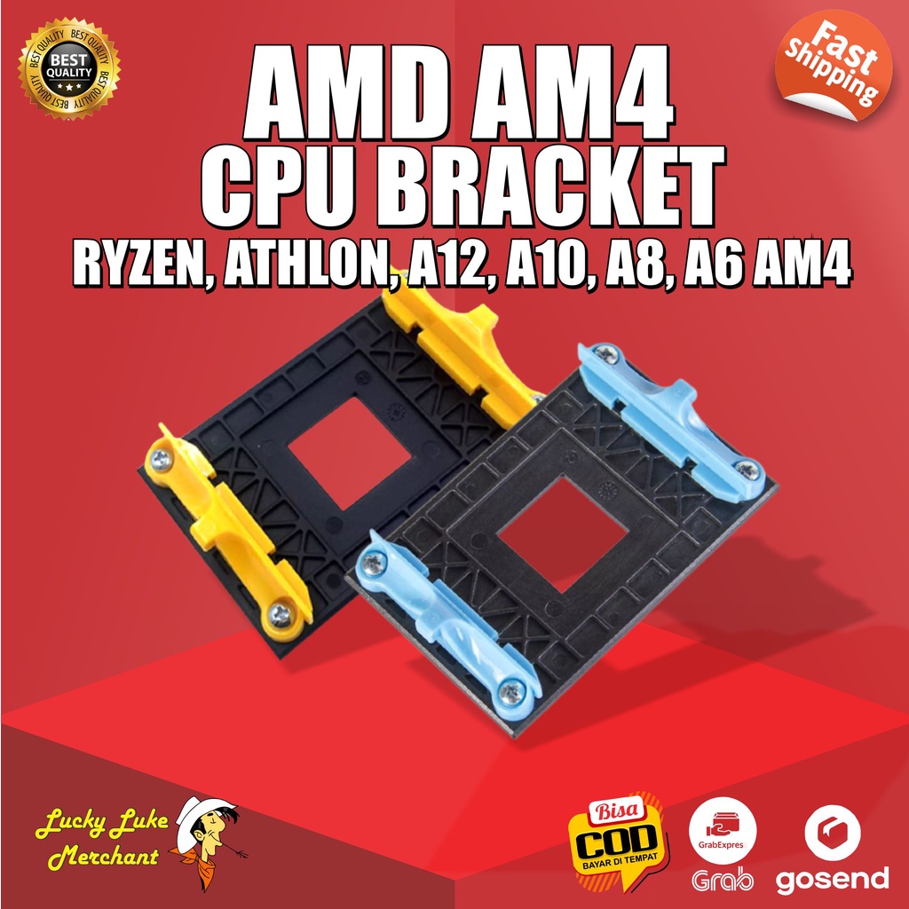 Bracket CPU Heatsink for AMD Socket AM4 Ryzen Athlon A12 A10 A8 A6 Processor