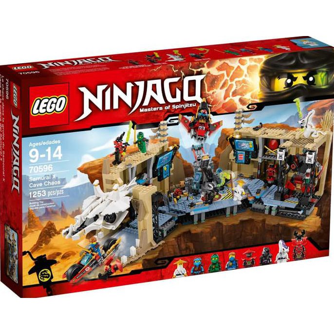 LEGO  70596 NINJAGO Samurai X Cave Chaos