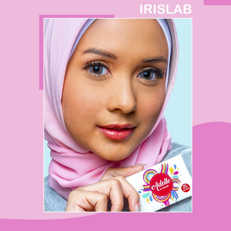 SOFTLENS ADELLE BIG EYES 16MM BY LIVING COLOR ( ICY GREY -0.50  s.d -8.00)