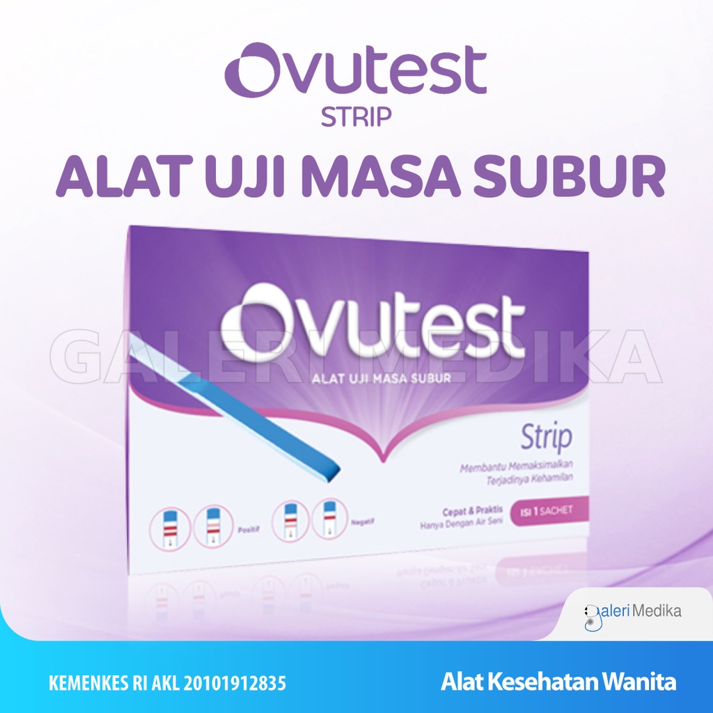 Ovutest Strip Uji Kesuburan - Strip Tes Masa Subur