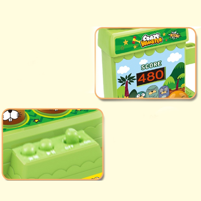 Mary Baby Whack the Mole Game Mainan Untuk Anak 3 4 5+tahun Yang Dioperasikan Koin Pon Arcade