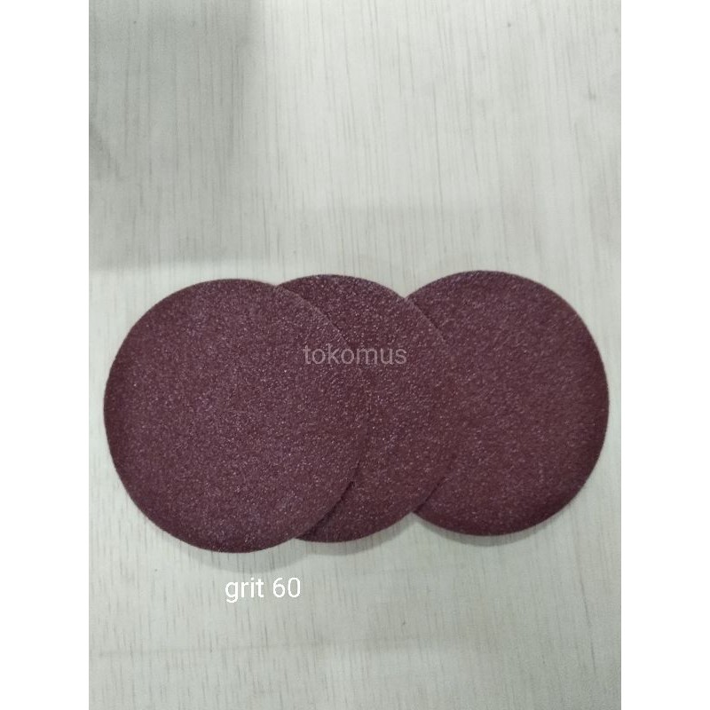 AMPLAS BULAT GRIT #60-AMPLAS VELCRO TEMPEL GERINDA 4 INCH NO 60