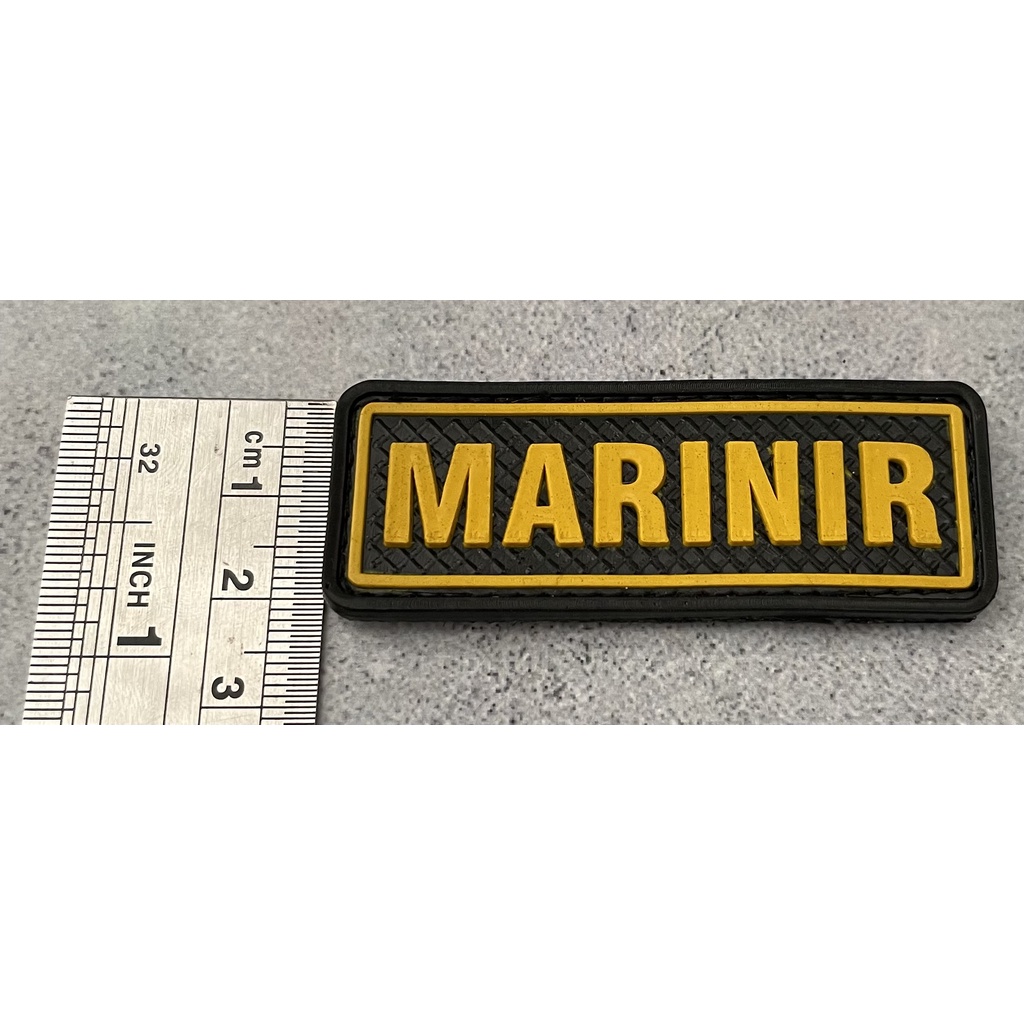 Patch Marinir (Kecil) - Patch Velcro Marinir - Prepetan