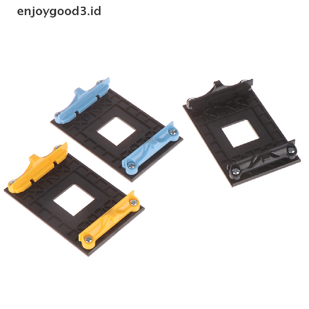 (Id) 1pc Amd Am4 Bracket Holder Kipas Pendingin Cpu