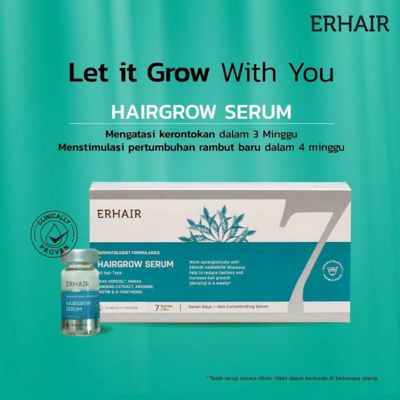 ERHAIR Hairgrow Serum 7x8ml