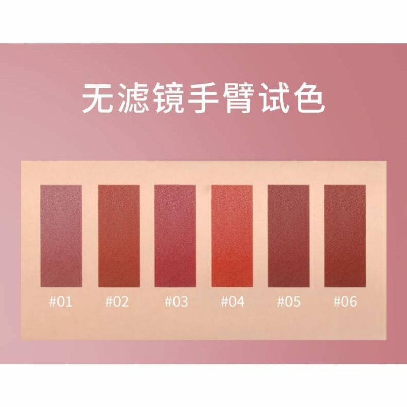 𝐌𝐀𝐓𝐓𝐄 𝐋𝐈𝐏𝐒𝐓𝐈𝐂𝐊 - Velvet Lip Glaze LIPSTIK Waterproof Tahan Lama dan Hasil Matte Anti air