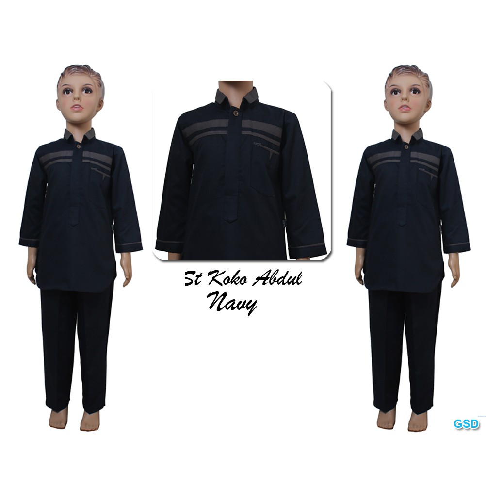 Set Koko Abdul /Promo Baju Koko Anak Murah/Pakaian Muslim  Anak Laki - Laki Terbaru/Lebaran