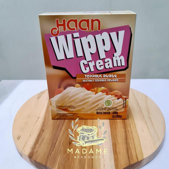 

Ready Stock] Haan Whippy Cream 200 Gr