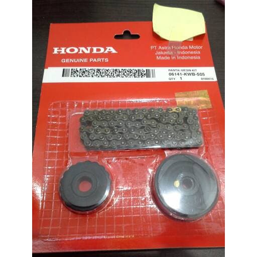 (100% Original) RANTAI KETENG KIT REVO AT /REVO MATIC ( CAM CHAIN / RANTAI MESIN )