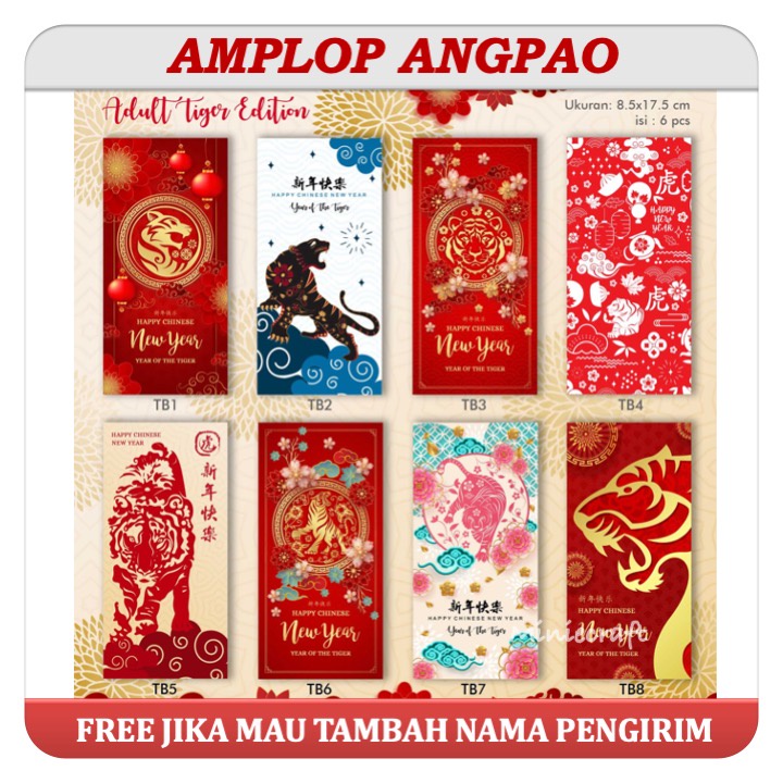 

AMPLOP ANGPAO IMLEK MACAN MODEL PANJANG