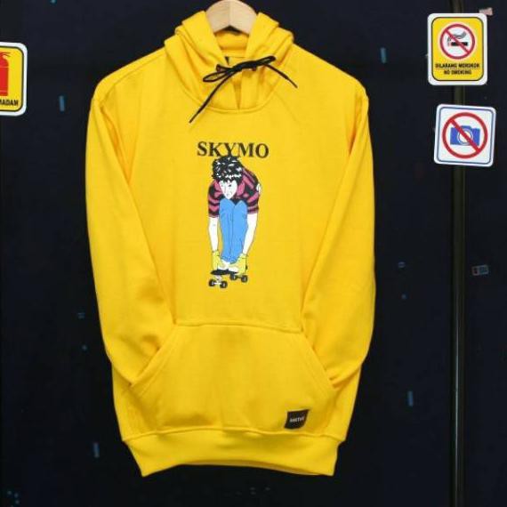 (ノ ͡❛ ͜ʖ ͡❛)ノ Jaket Hoodie Sweater Skymo/Smithy Upgrade like original full tag label Allsize Bahan F