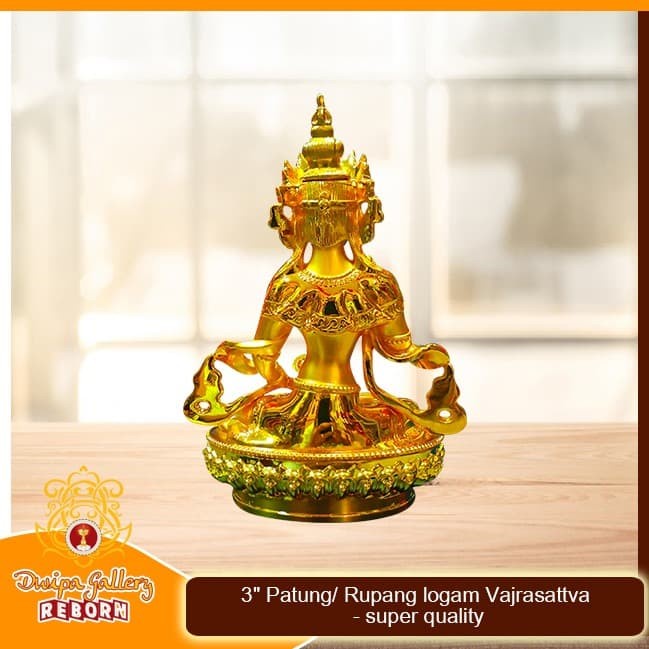 3&quot; Patung/ Rupang Logam Vajrasattva - Super Quality