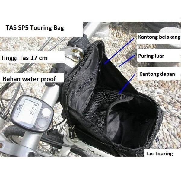 Termurah Tas SP5 Pria Touring Sepeda Tools Bag Gowes Mountain Gunung Bicycle