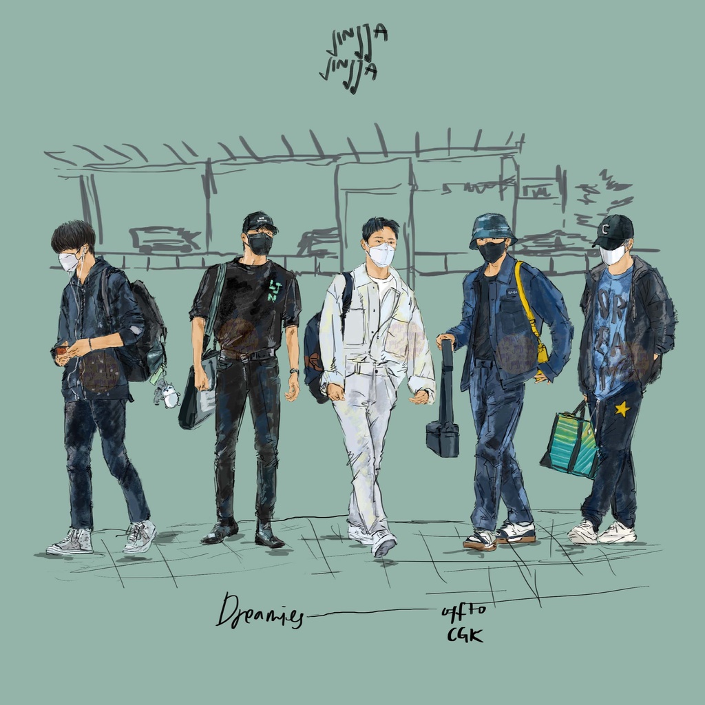 DREAMIES KEYCHAIN SERIES (JinjjaJinjja)