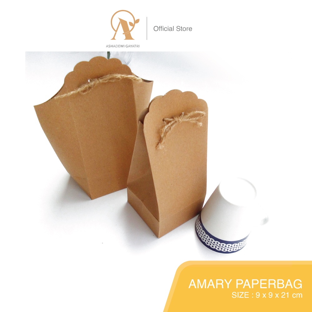 

Ashadewi Gayatri - Amary Paperbag : Paperbag Gelas, Paper bag Souvenir , Wedding Souvenir