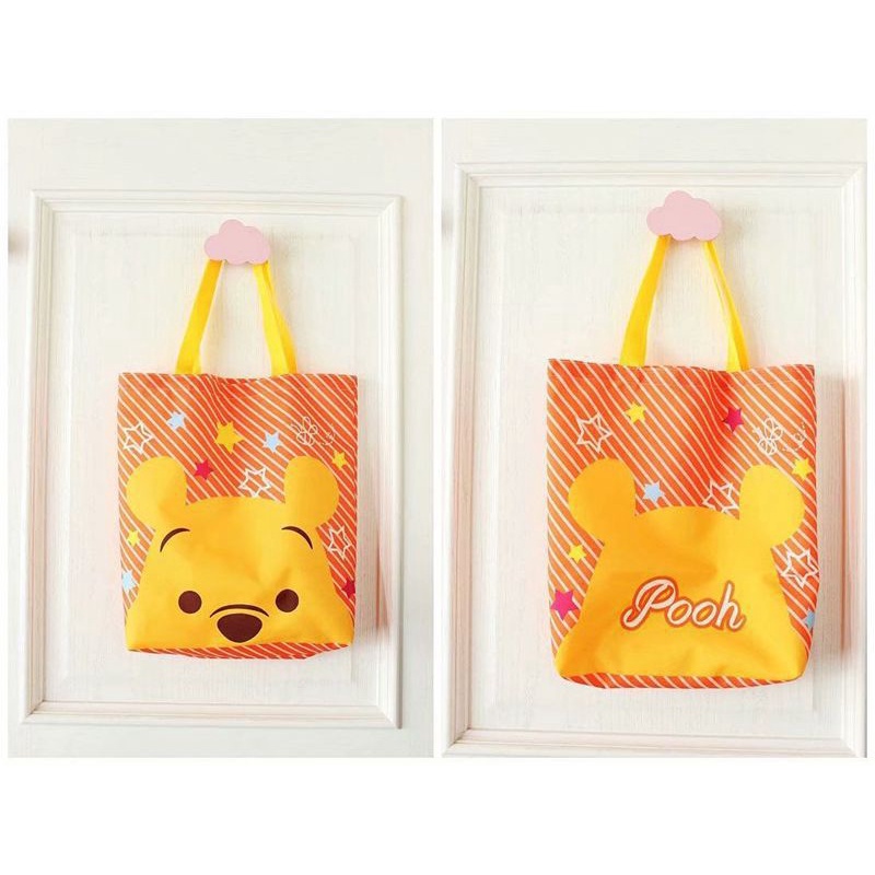 KANTONG BELANJA STITCH LOTSO WINNIE DONALD DAISY DUCK WINNIE THE POOH CHIP DALE ALIEN TAS TOTE SHOPPING