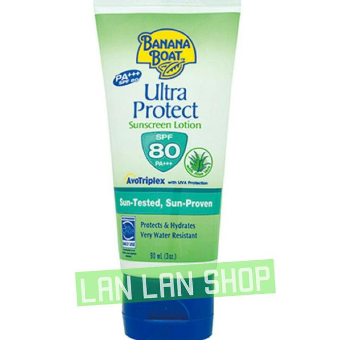 Perawatan Kulit/ Banana Boat Ultra Protect Sunscreen Sunblock Sun Block Spf 80 Pa+++