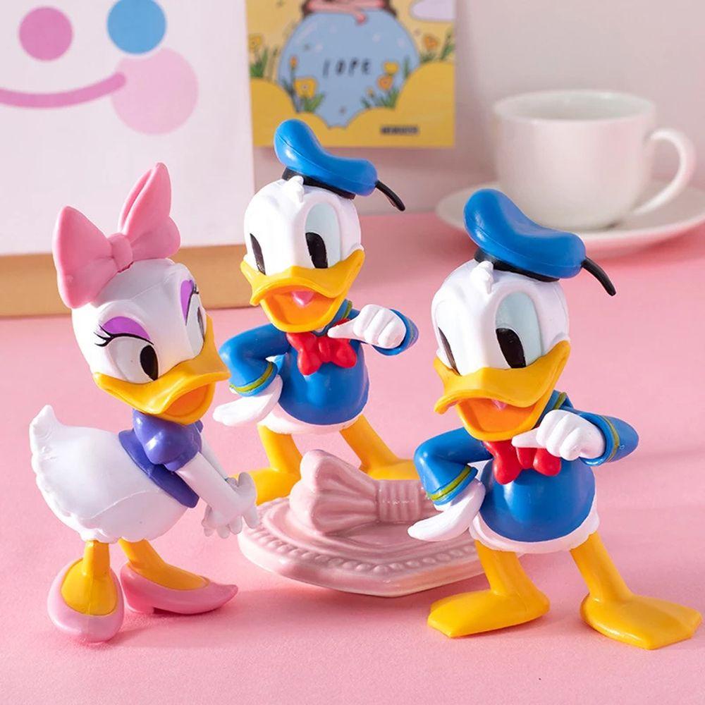 Augustina Donald Daisy Duck Collection Mainan Dekorasi Model Mainan Anak Mainan Bebek PVC