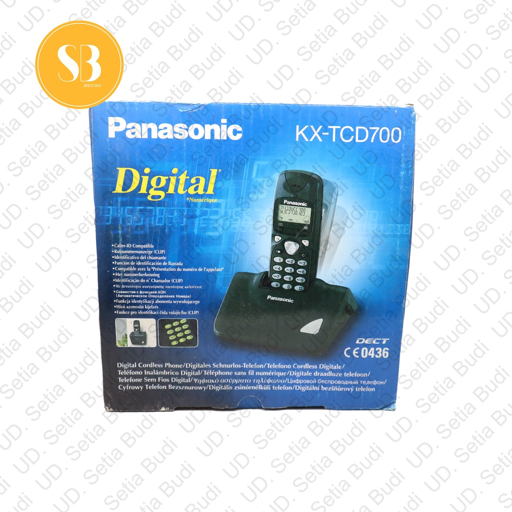 Telepon Wireless Cordless Panasonic KX-TCD700 TCD 700 Baru dan Murah