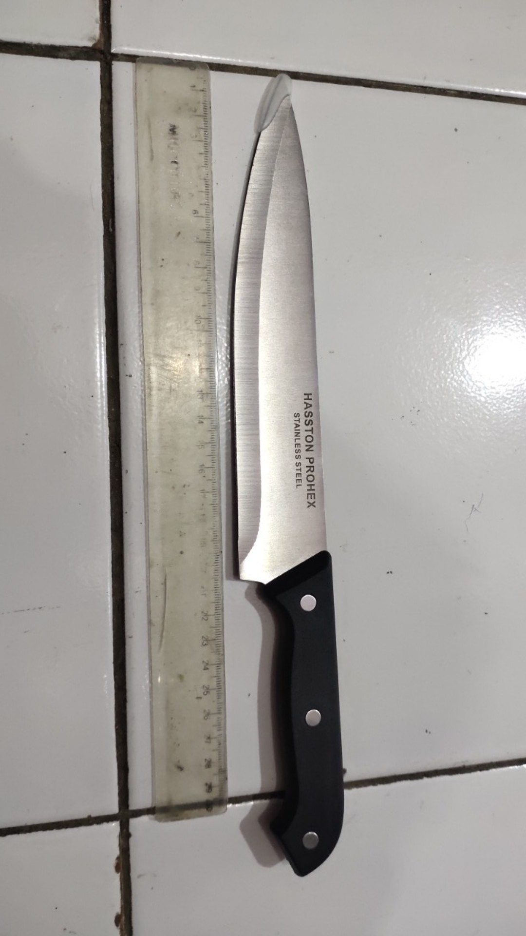 Hasston Prohex 3020-104 Pisau Dapur Besar Pisau Stainless Steel Kitchen Knife