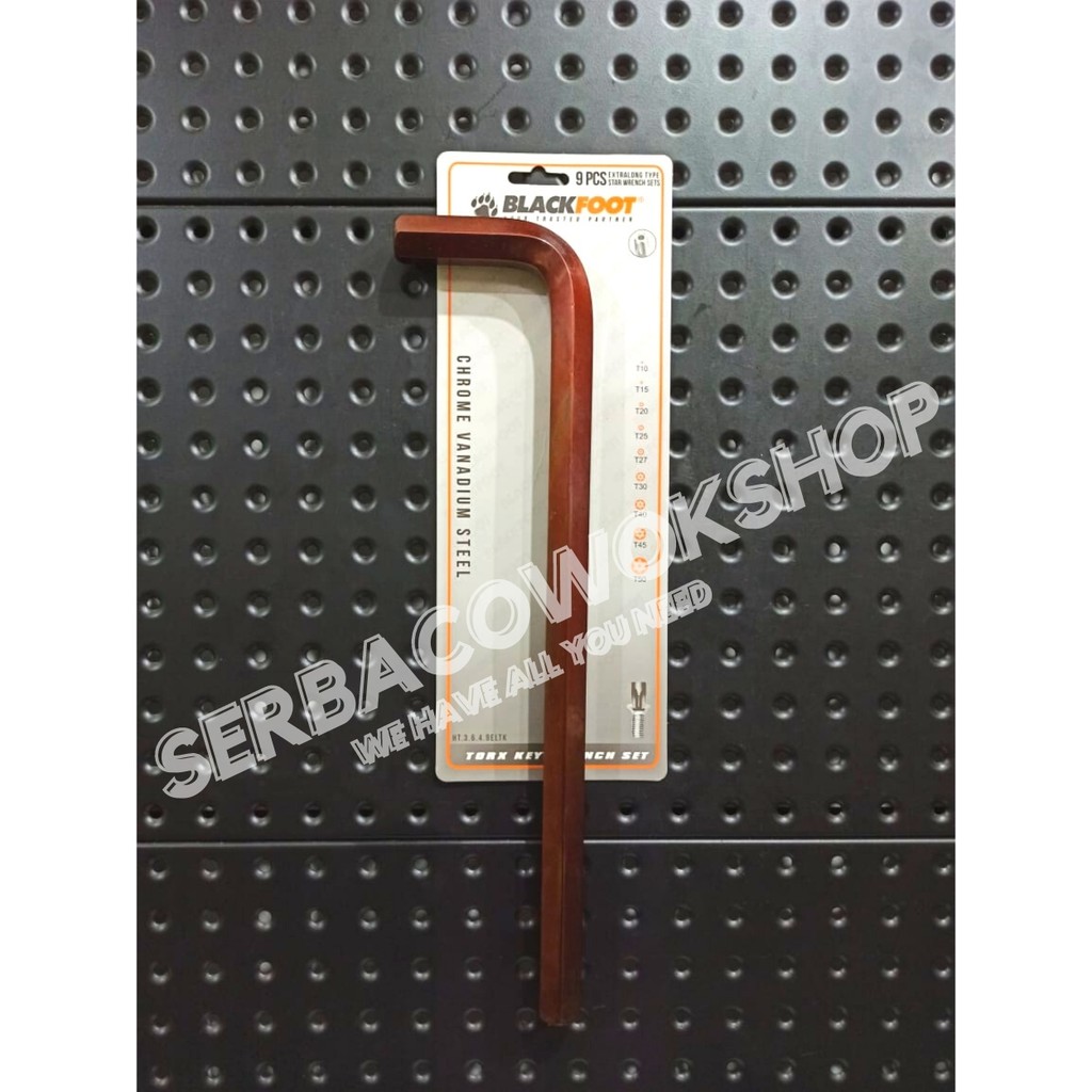 Blackfoot Kunci L Satuan Extra Long No 19 Mm Flat Hex Key Satuan S2 Material Termurah Berkualitas